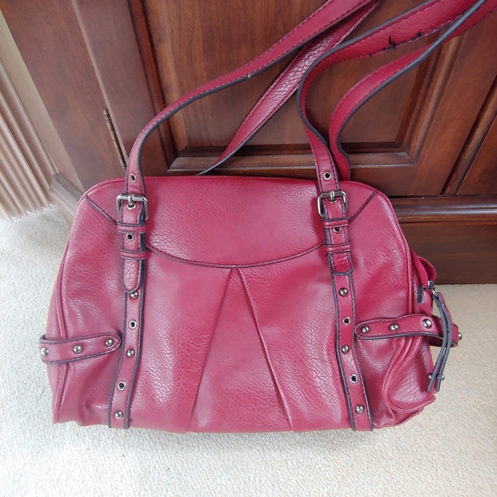 Red "Plum" Purse